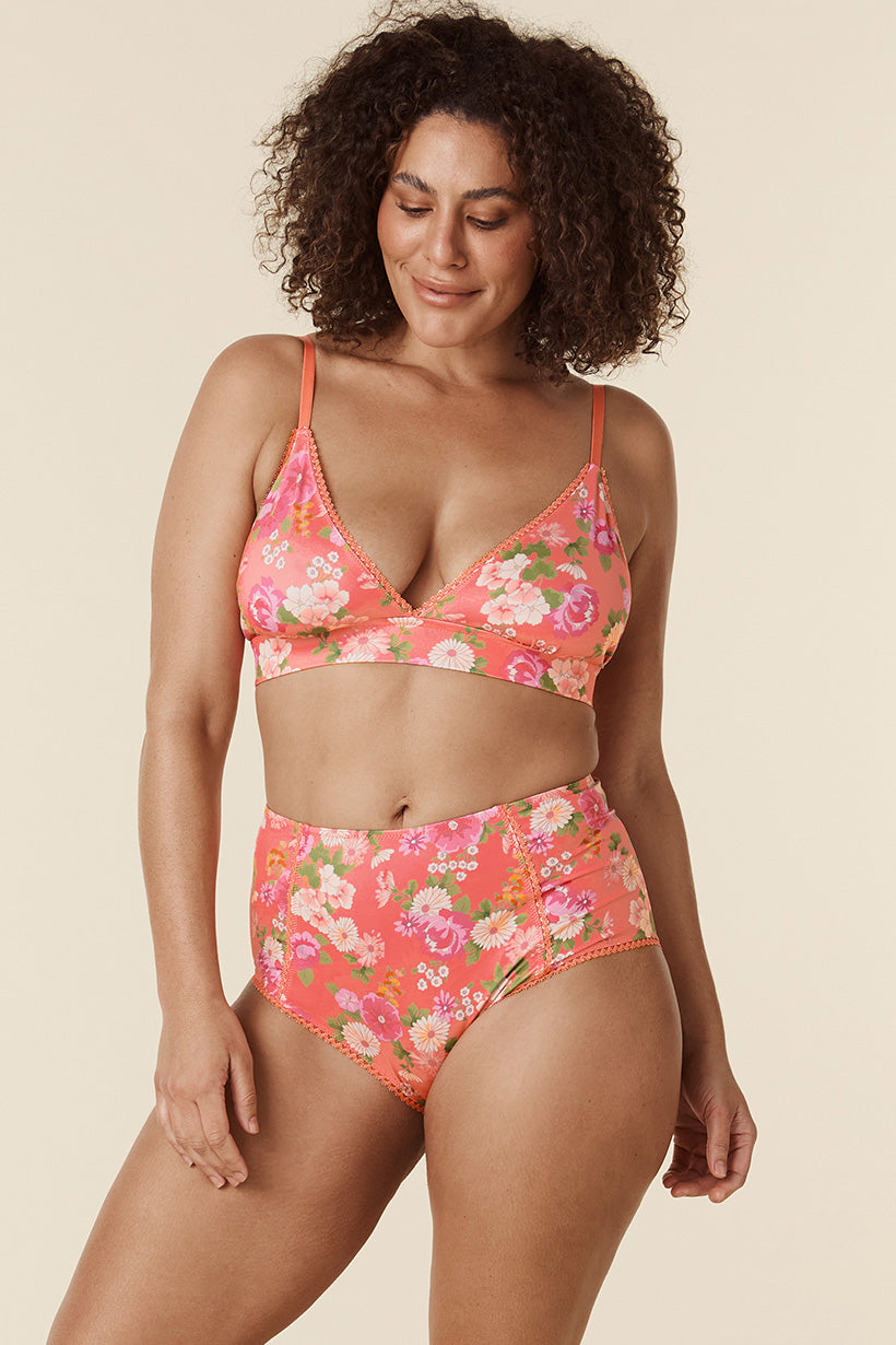 CARRIE HIGH WAISTED BLOOMERS PINK