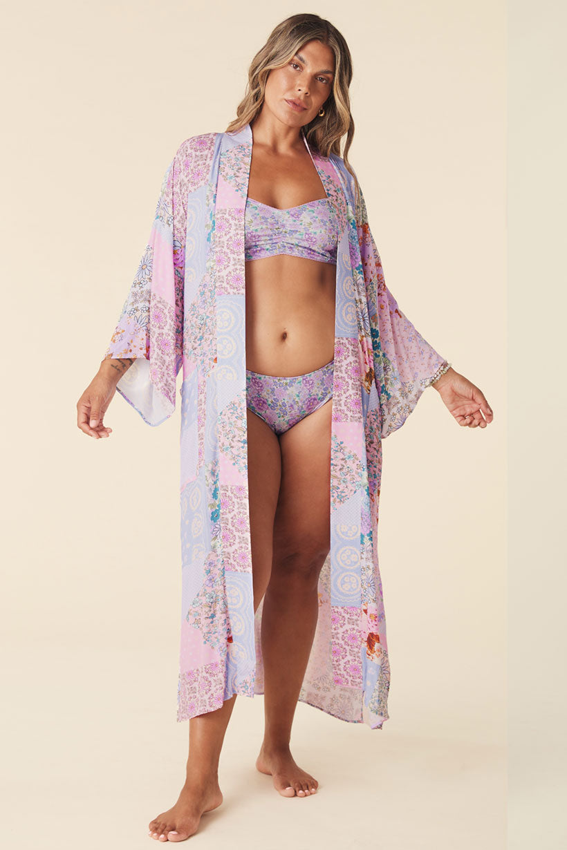 CHA CHA MAXI ROBE JACARANDA