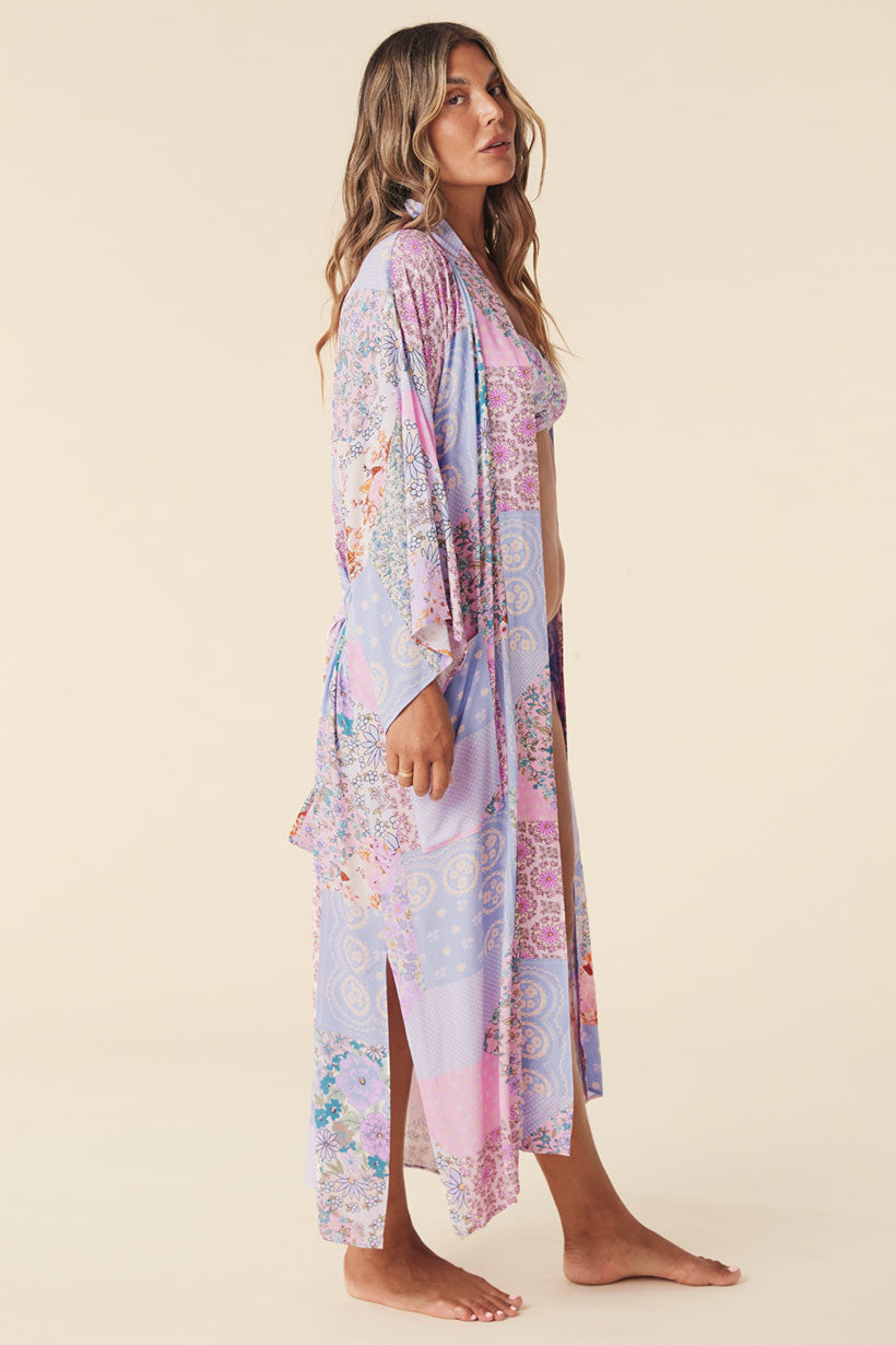 CHA CHA MAXI ROBE JACARANDA
