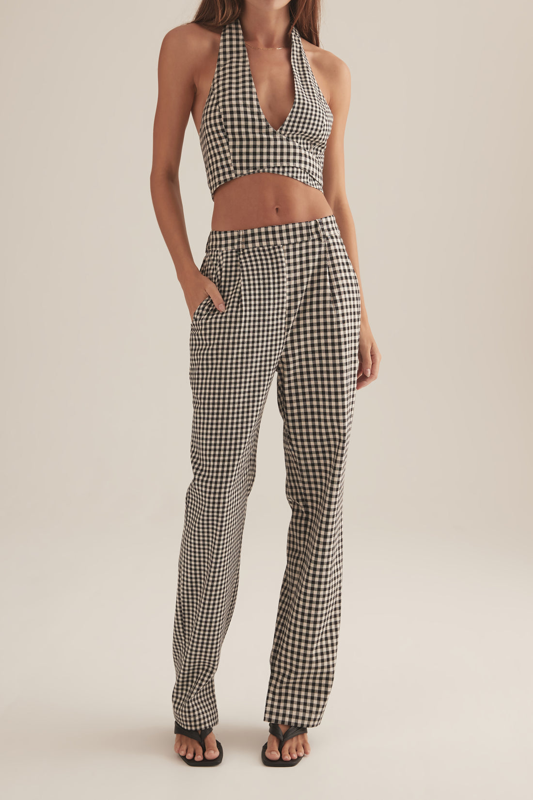 ROSANNA PANT HOUNDSTOOTH