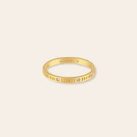 NEW MOON RING GOLD