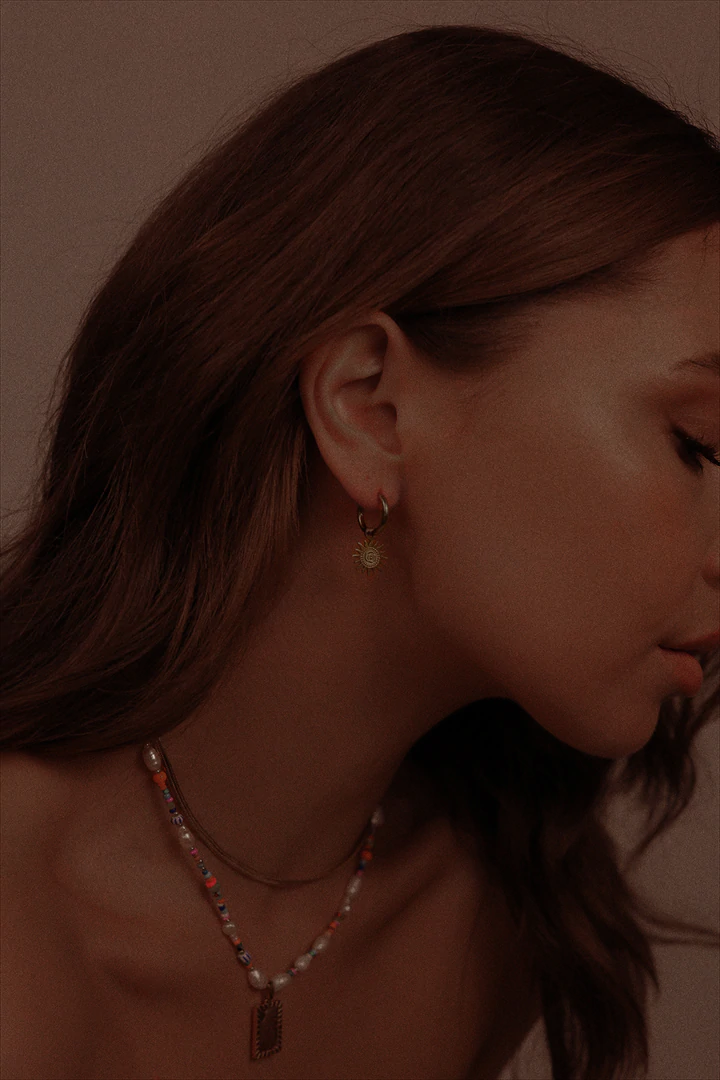SUNCHASER EARRINGS GOLD